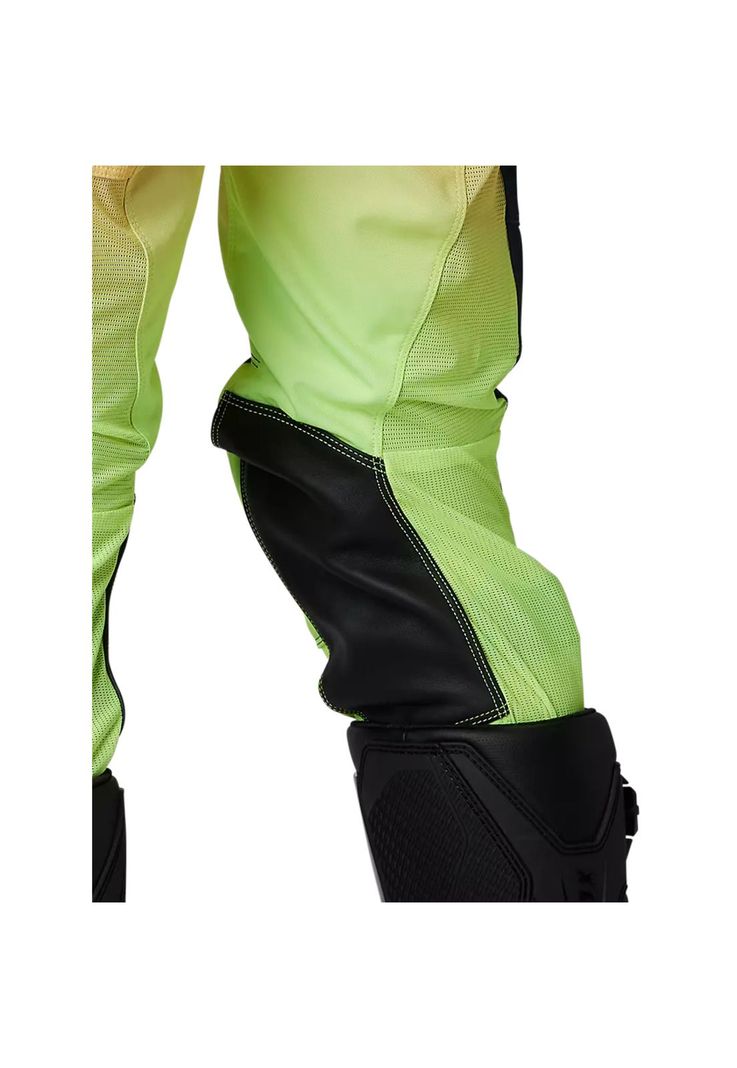 Pantalon Moto Mujer 180 Leed Rosado/Amarillo Fox-5