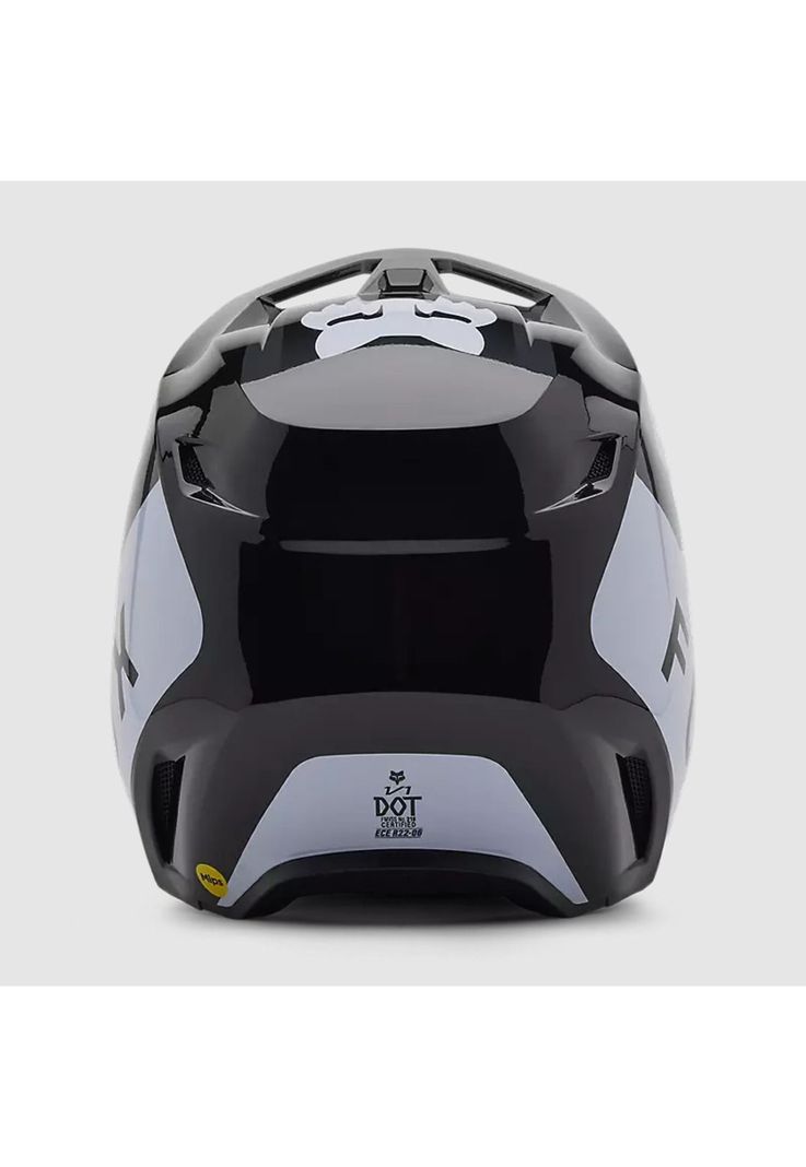 Casco Moto Niño V1 Lean Negro Fox-4