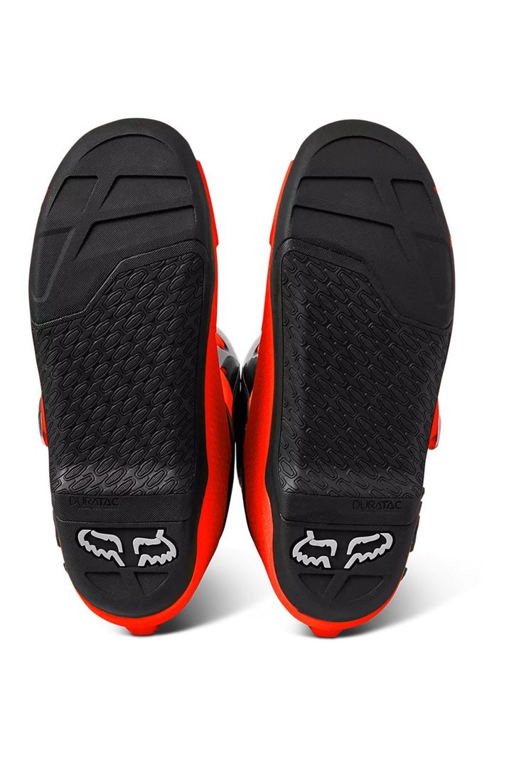 Botas Moto Motion Naranja Fox-5