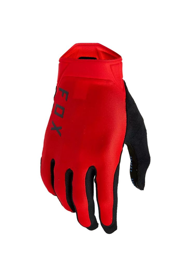 Guantes Flexair Ascent Rojo Fox-0