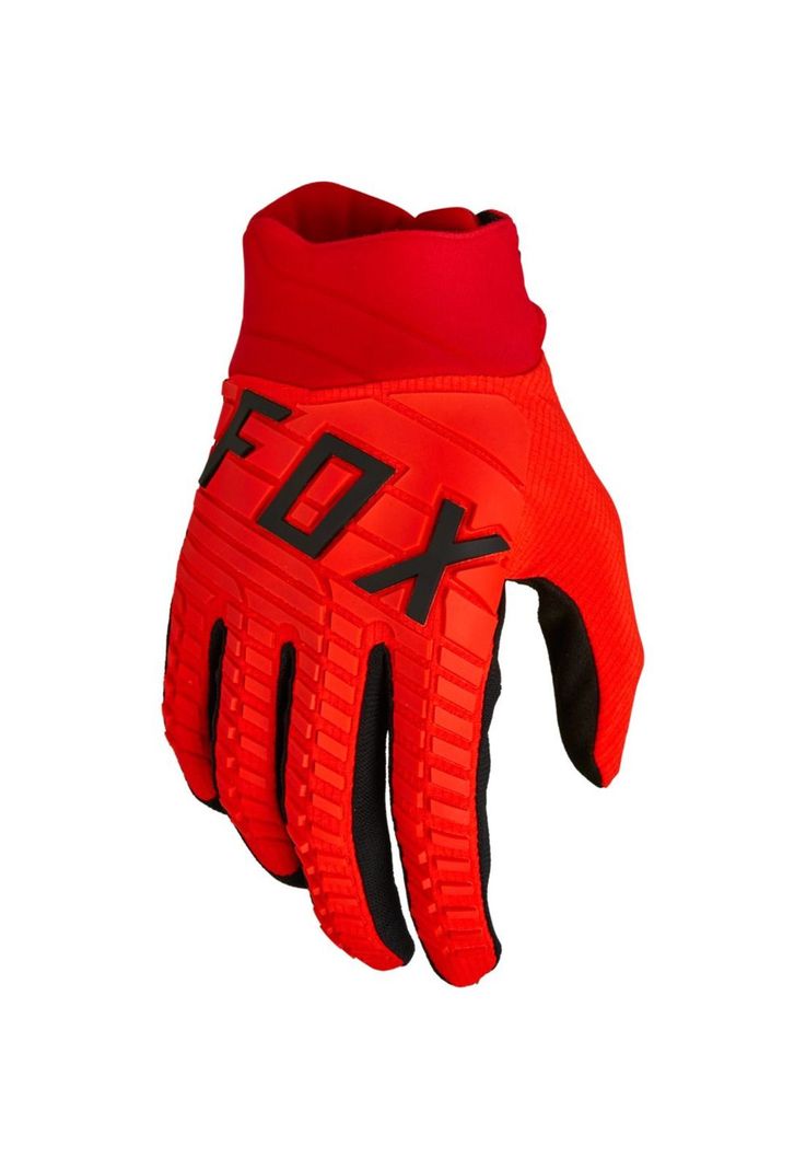 Guantes Moto 360 Rojo Fox-0