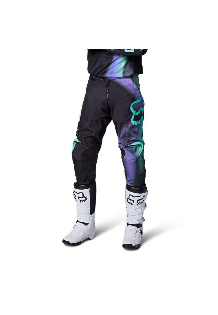 Pantalon Moto 180 Toxsyk Negro Fox-1