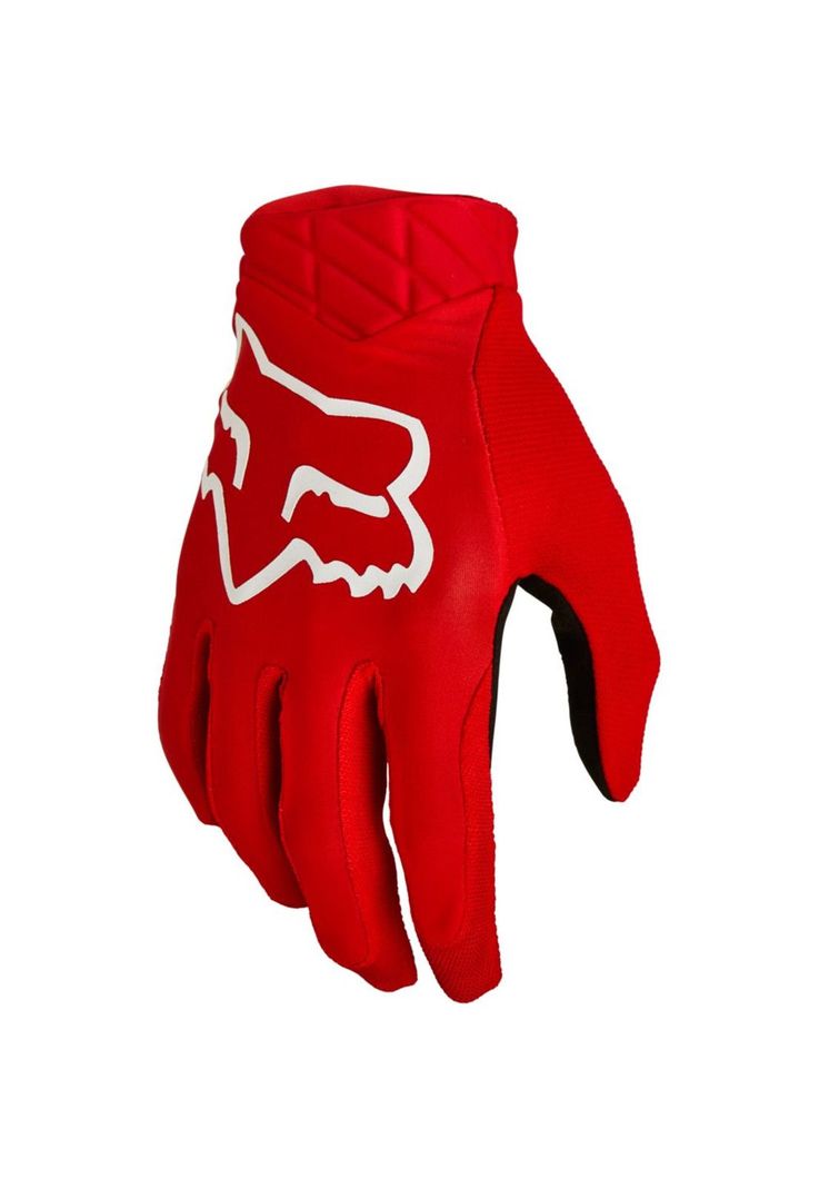 Guantes Moto Airline Rojo Fox-0