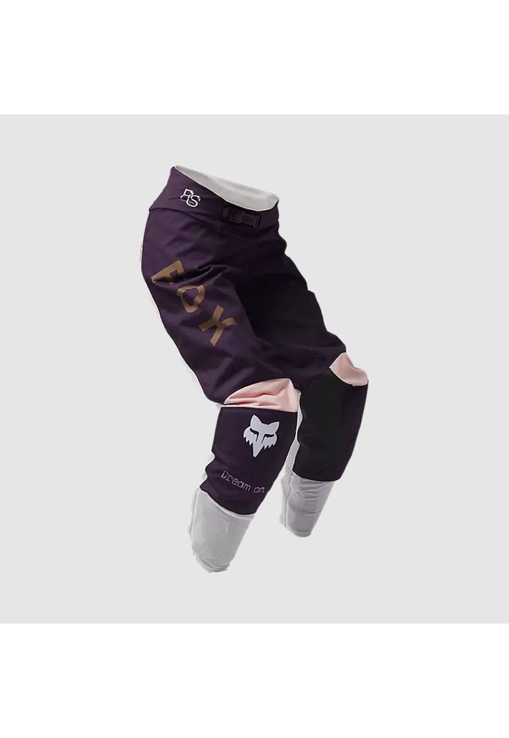 Pantalon Moto Mujer 180 Race Spec Morado Fox-0