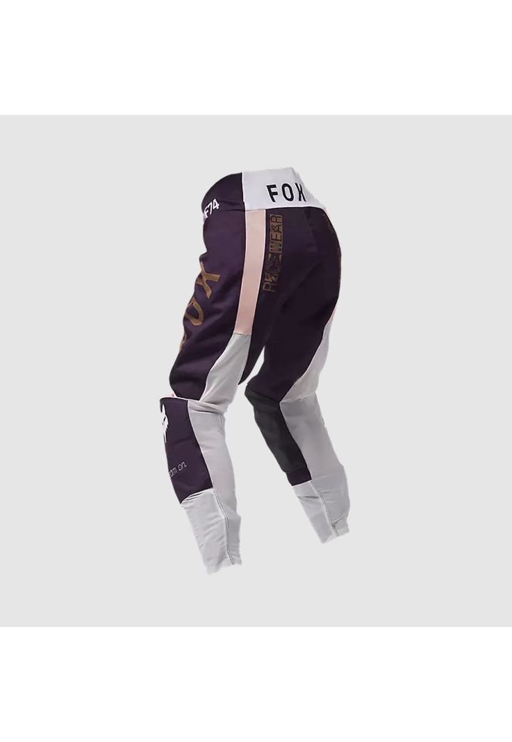 Pantalon Moto Mujer 180 Race Spec Morado Fox-1