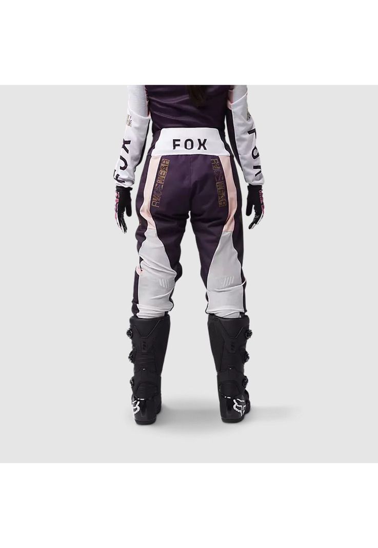 Pantalon Moto Mujer 180 Race Spec Morado Fox-3