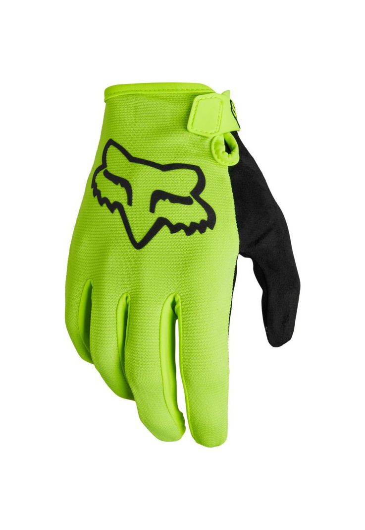 Guantes Bicicleta Ranger Amarillo Fox-0