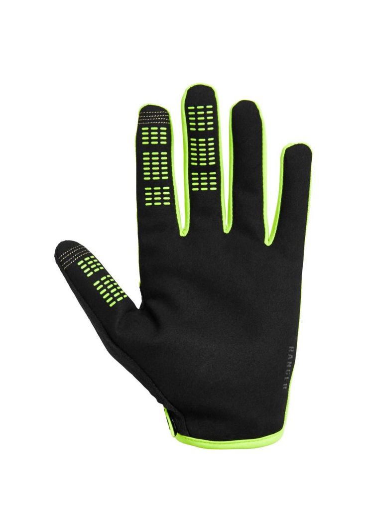 Guantes Bicicleta Ranger Amarillo Fox-1