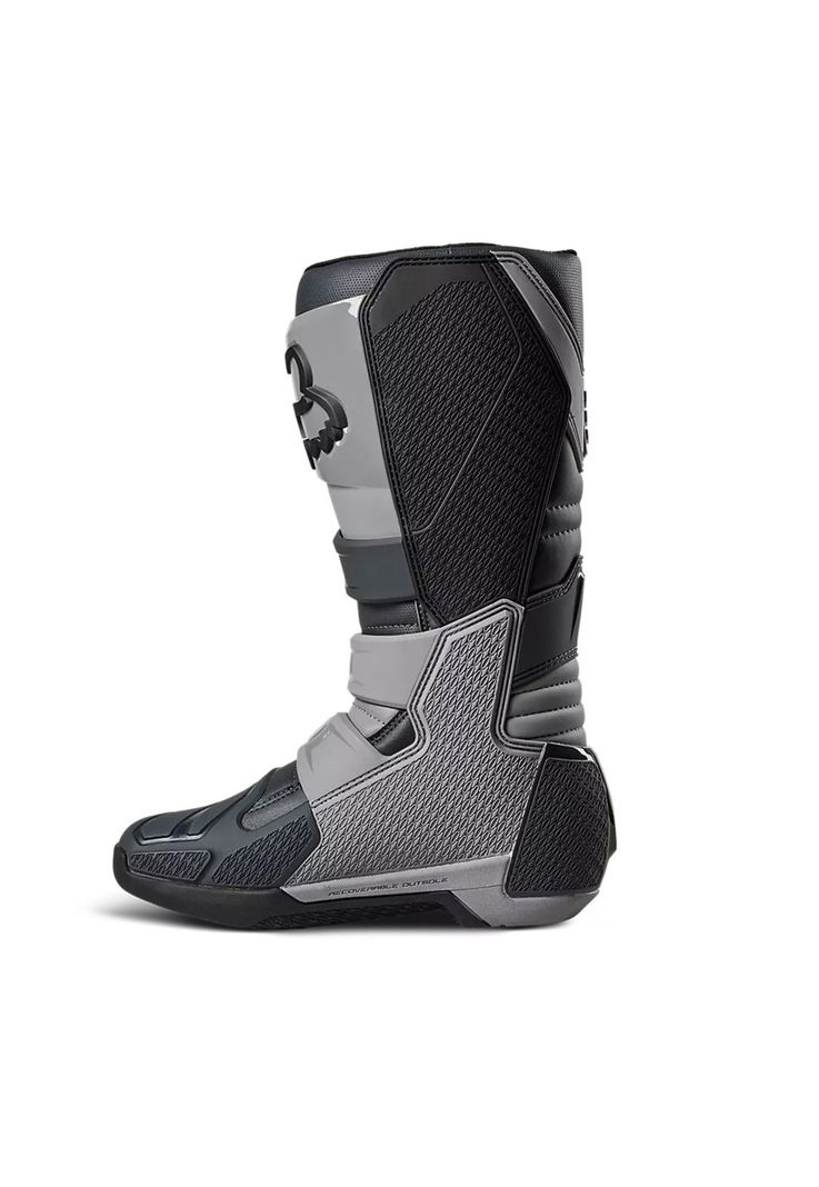 Botas Moto Comp Gris Fox-3