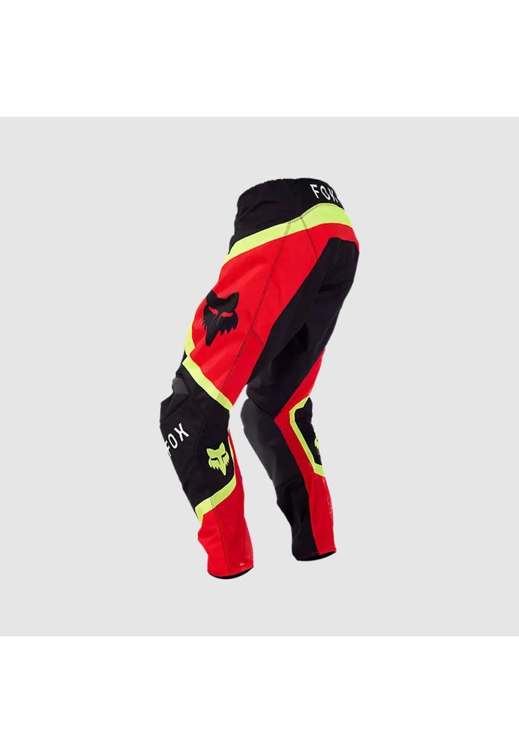 Pantalon Moto 180 Ballast Rojo/Amarillo Fox-1