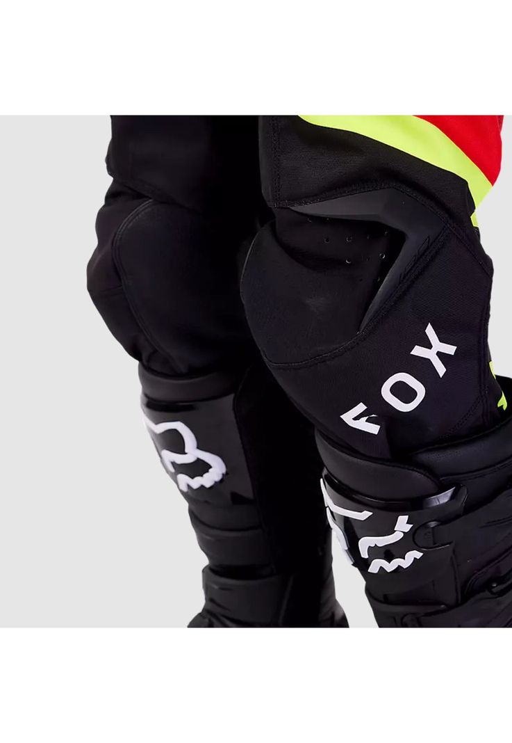 Pantalon Moto 180 Ballast Rojo/Amarillo Fox-5