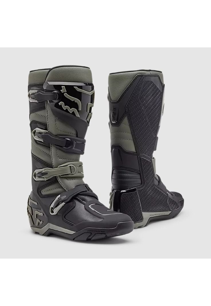 Botas Moto Comp X Gris/Negro Fox-0