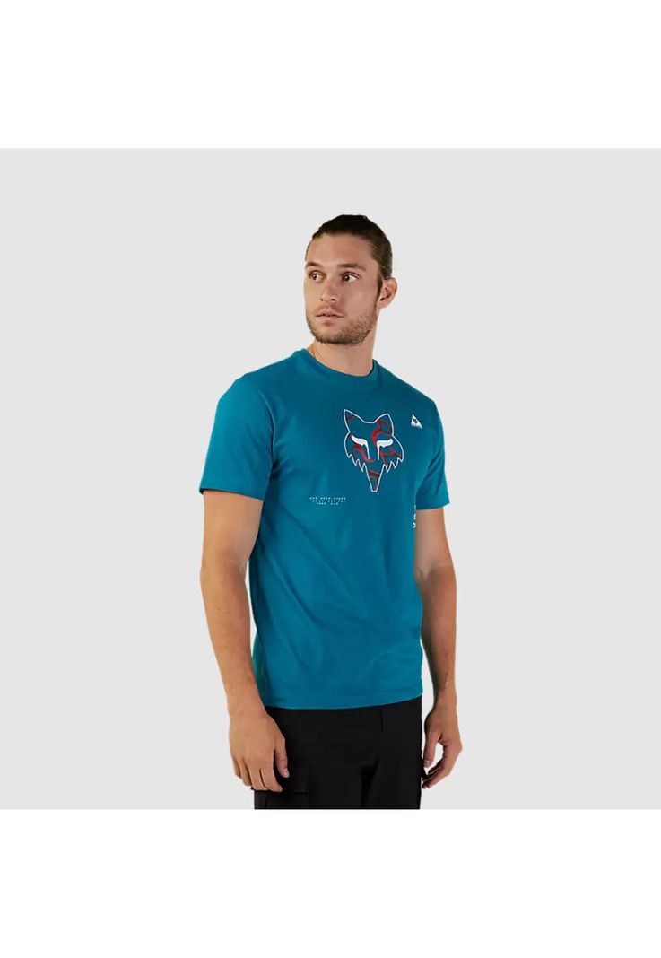 Polera Lifestyle Withered Premium Celeste Fox-2