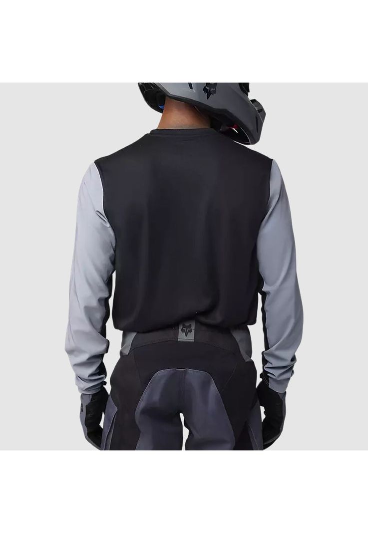 Polera Moto Ranger Off-Road Gris/Blanco Fox-3