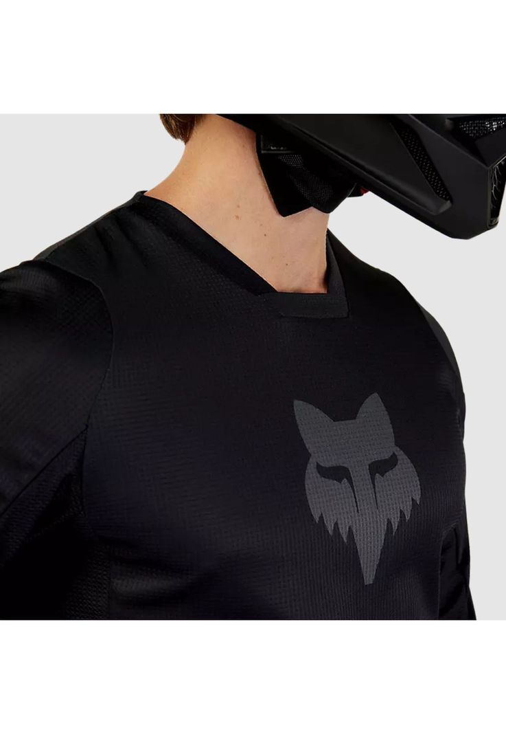 Polera Moto 180 Blackout Negro Fox-4