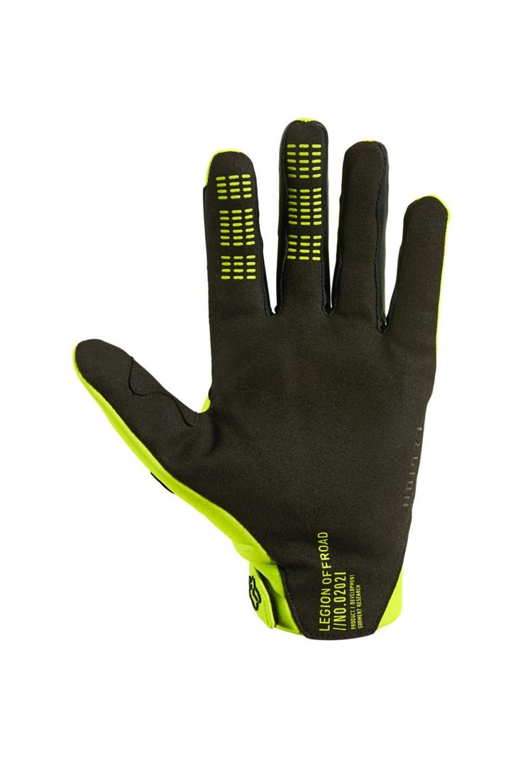 Guantes Moto Legion Thermo Amarillo Fox-1