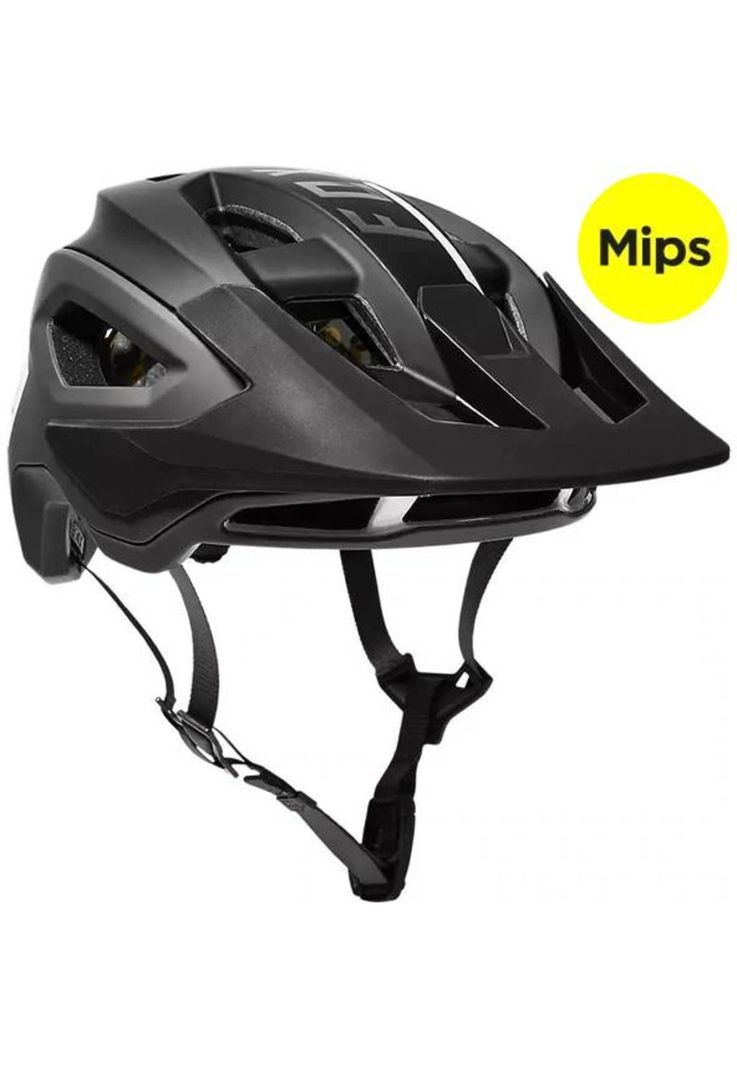 Casco Bicicleta Speedframe Pro Blocked Negro Fox-0