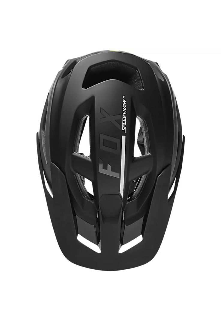 Casco Bicicleta Speedframe Pro Blocked Negro Fox-2