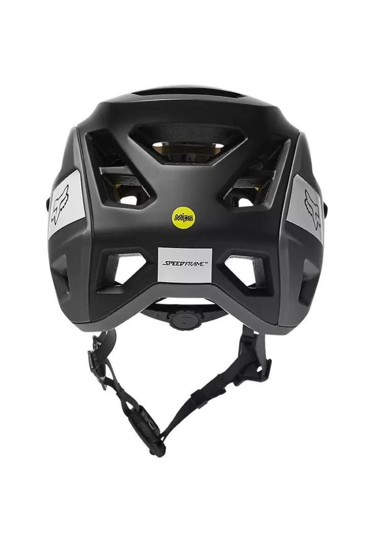 Casco Bicicleta Speedframe Pro Blocked Negro Fox-3