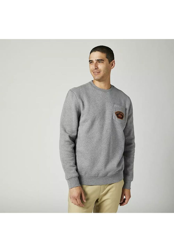 Poleron Lifestyle At Bay Crew Gris Fox-2