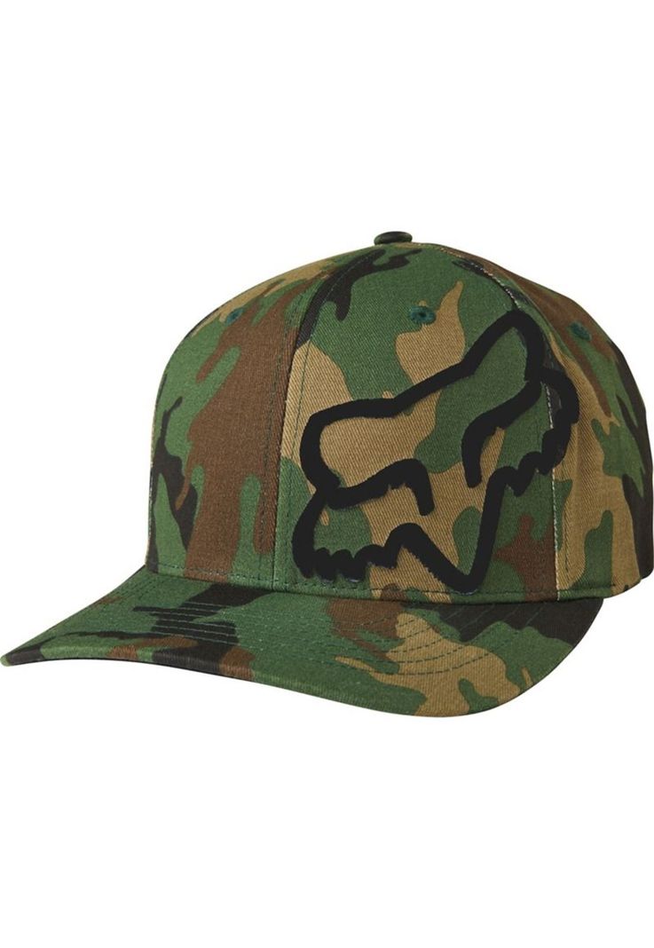 Gorro Lifestyle Flexfit Flex 45 Camo Fox-0