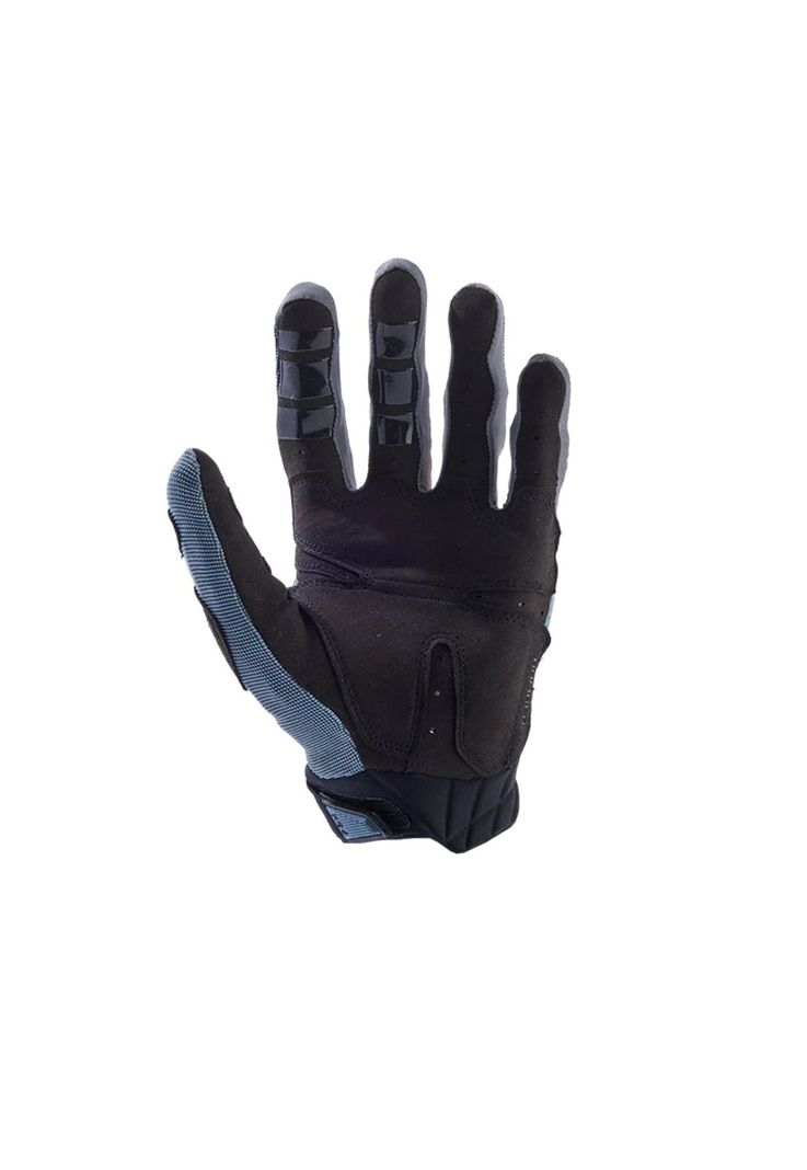 Guantes Moto Bomber Azul Acero Fox-1