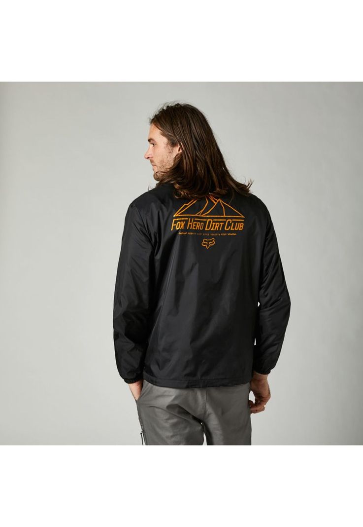 Chaqueta Lifestyle Hero Dirt Coaches Negro Fox-1