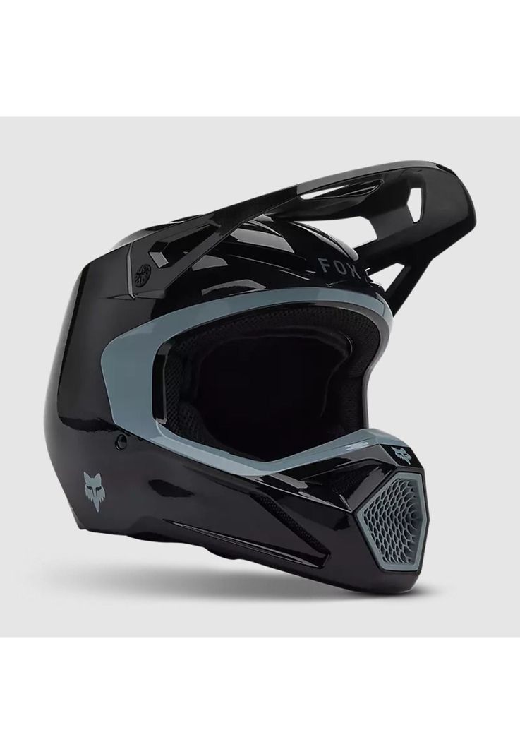 Casco Moto V1 Taunt Negro/Gris Fox-0
