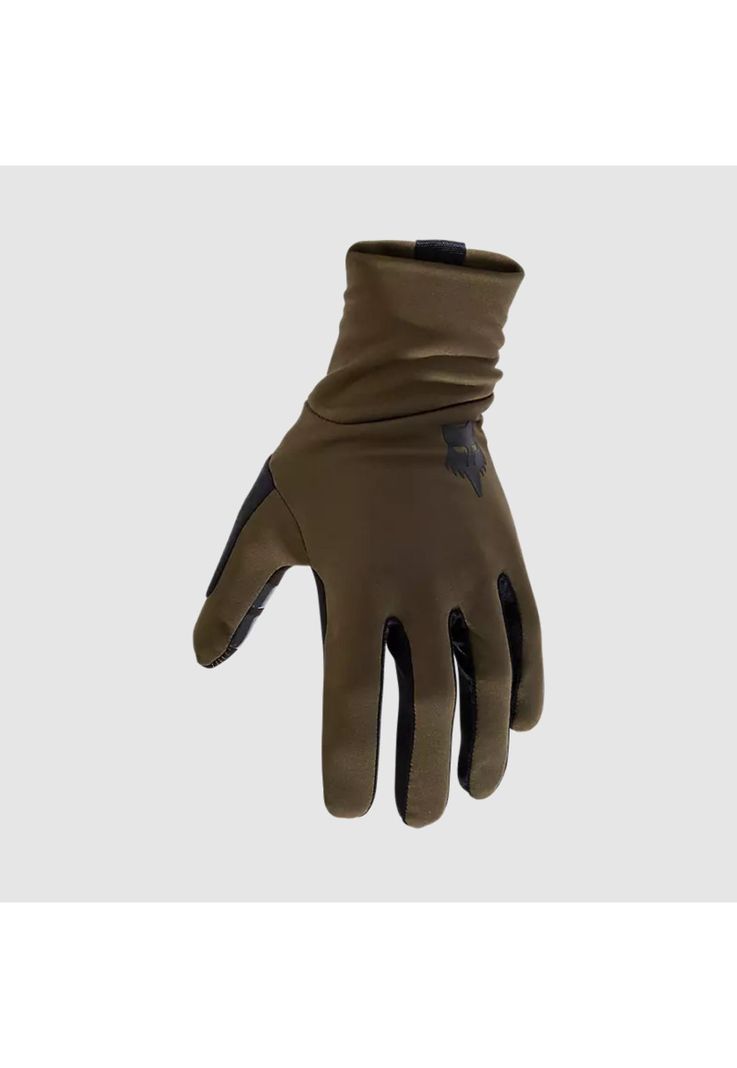 Guantes Bicicleta Ranger Fire Verde Oliva Fox-0