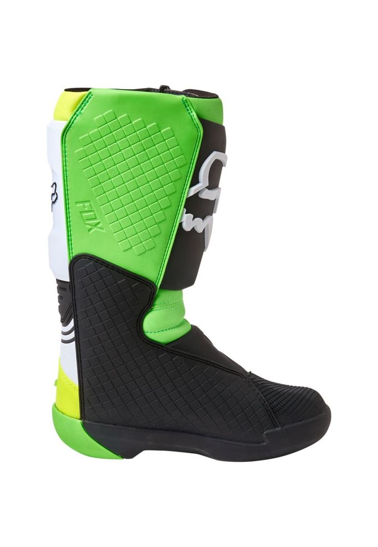 Botas Moto Comp Verde Fox-2