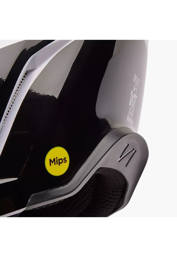 Casco Moto V1 Kozmik Azul/Blanco Fox-8
