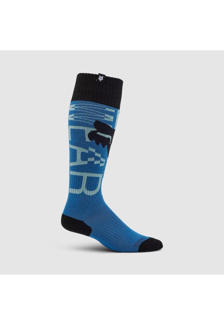Calcetines Moto Mujer 180 Race Spec Azul Fox-0