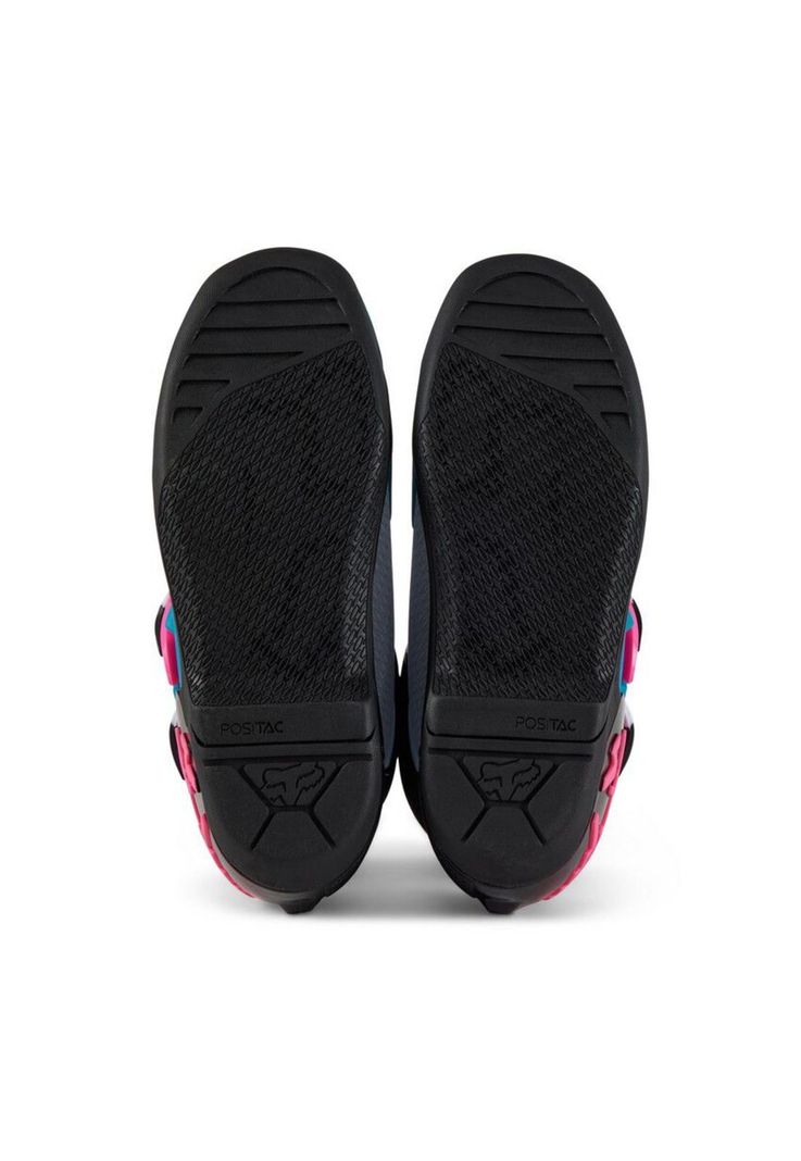 Botas Moto Comp Celeste Fox-5