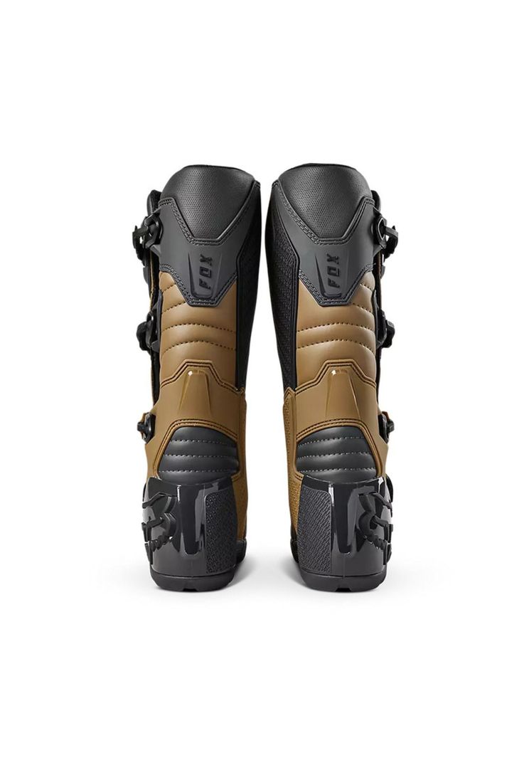 Botas Moto Comp X Cafe/Gris Fox-4