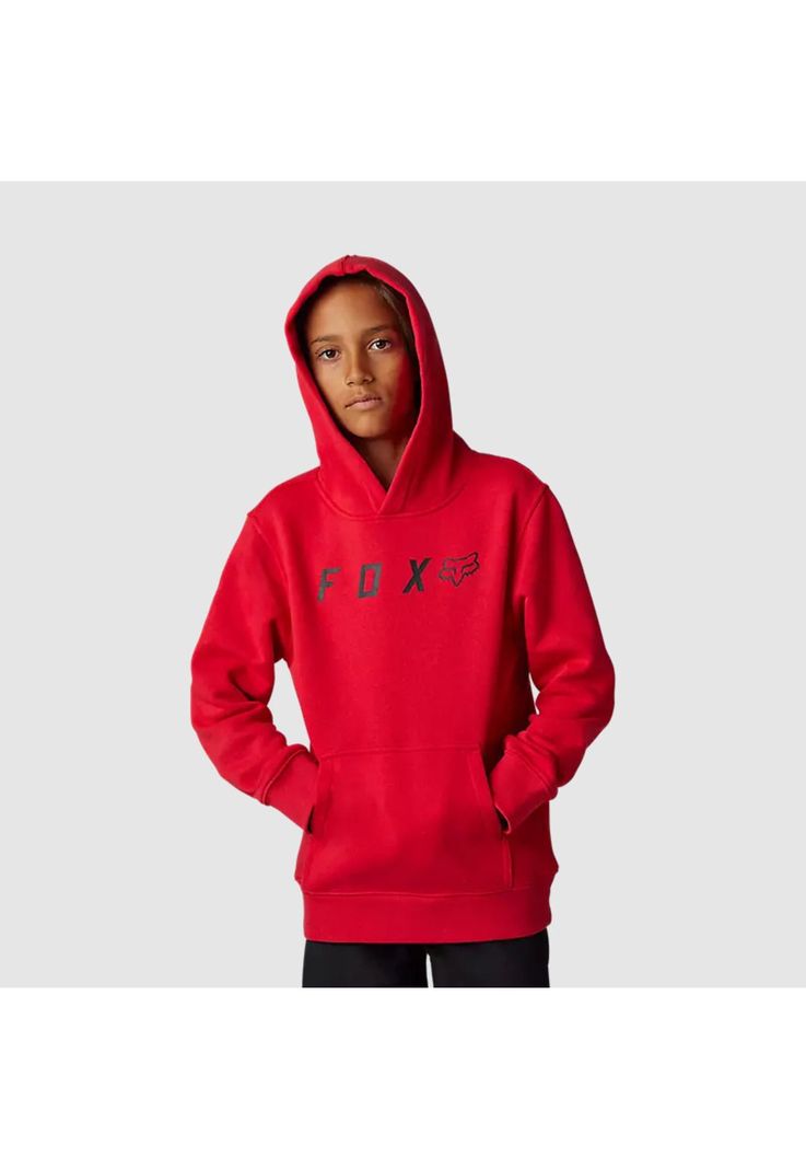 Poleron Lifestyle Niño Absolute Pullover Rojo Fox-1