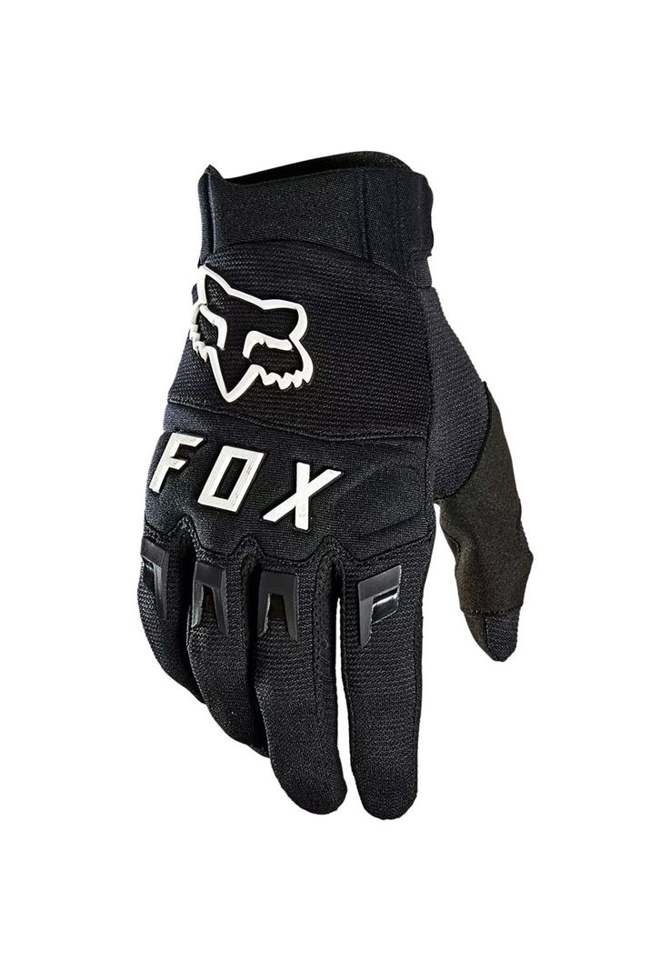 Guantes Moto Dirtpaw CE Negro/Blanco Fox-0