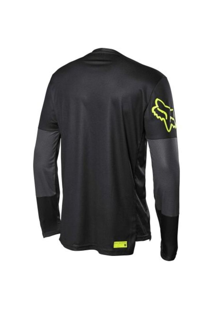 Polera Bicicleta Defend SG Manga Larga Negro Fox-1