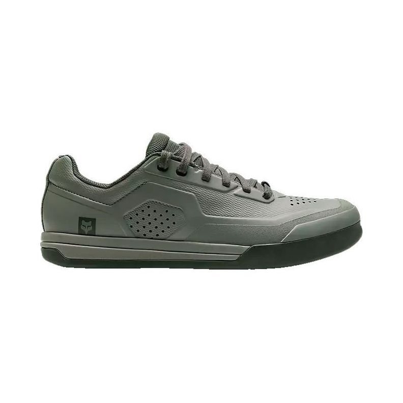 Zapatillas Bicicleta Union Flat Verde Oliva Fox-0