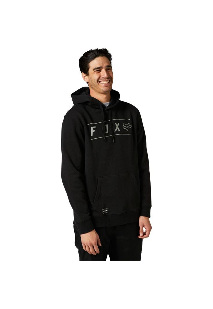 Poleron Lifestyle Pinnacle Pullover Negro Fox-0