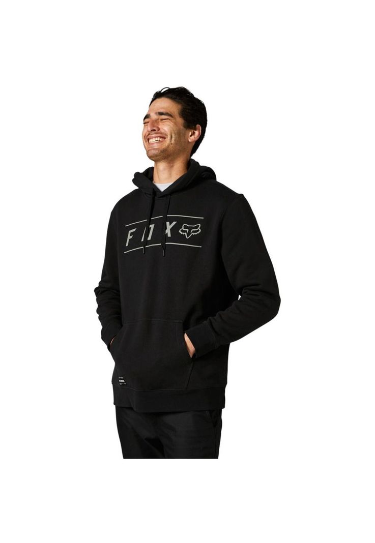 Poleron Lifestyle Pinnacle Pullover Negro Fox-2