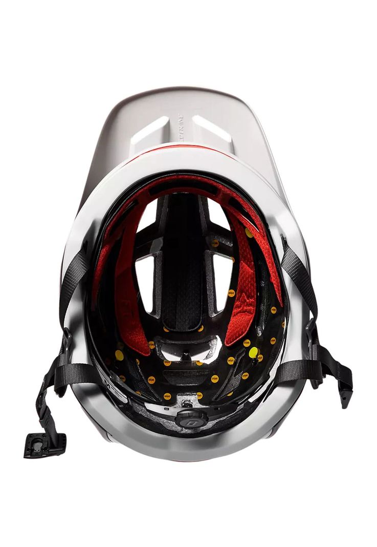 Casco Bicicleta Speedframe Pro Blocked Blanco/Negro Fox-4