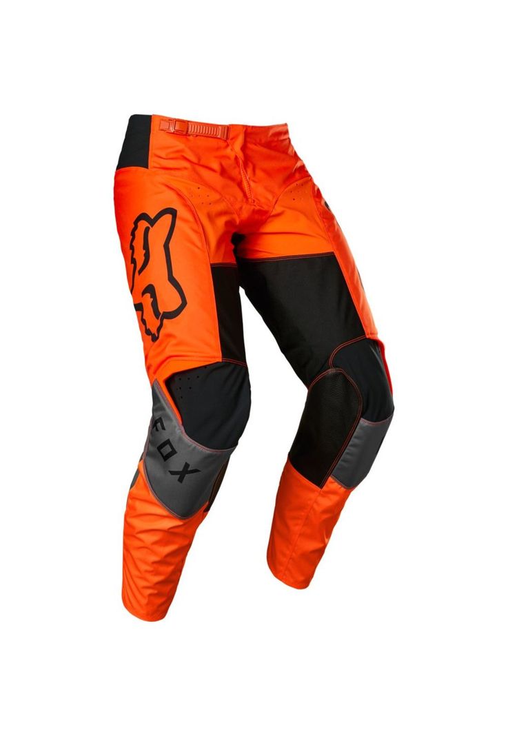 Pantalon Moto 180 Lux Naranjo Fox-0