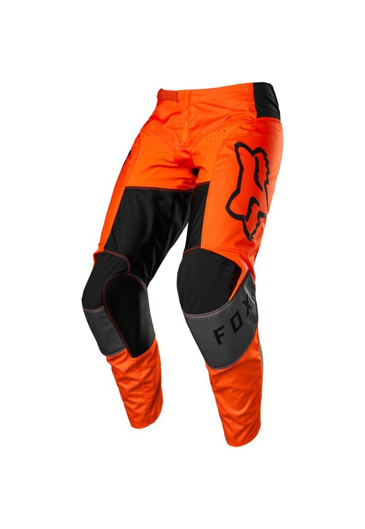 Pantalon Moto 180 Lux Naranjo Fox-1