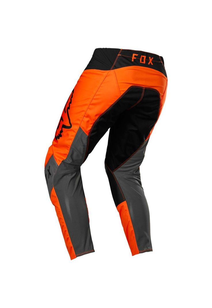 Pantalon Moto 180 Lux Naranjo Fox-2