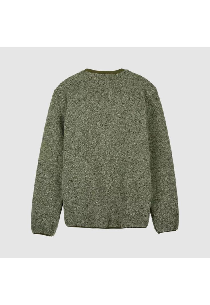Poleron Lifestyle Survivalist Sherpa Verde Oliva Fox-1