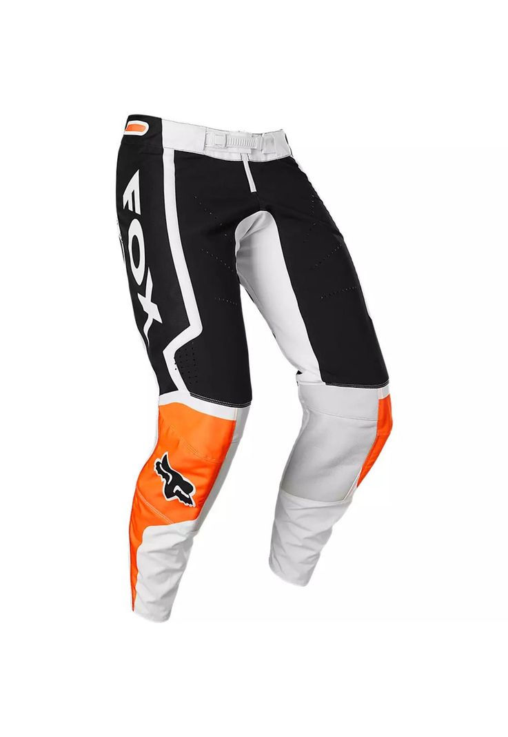 Pantalon Moto 360 DVIDE Negro/Naranjo Fox-0