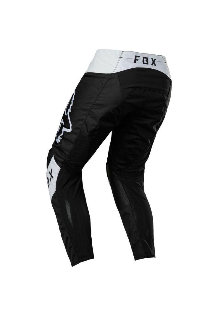 Pantalon Moto Niño 180 Lux Negro Fox-2