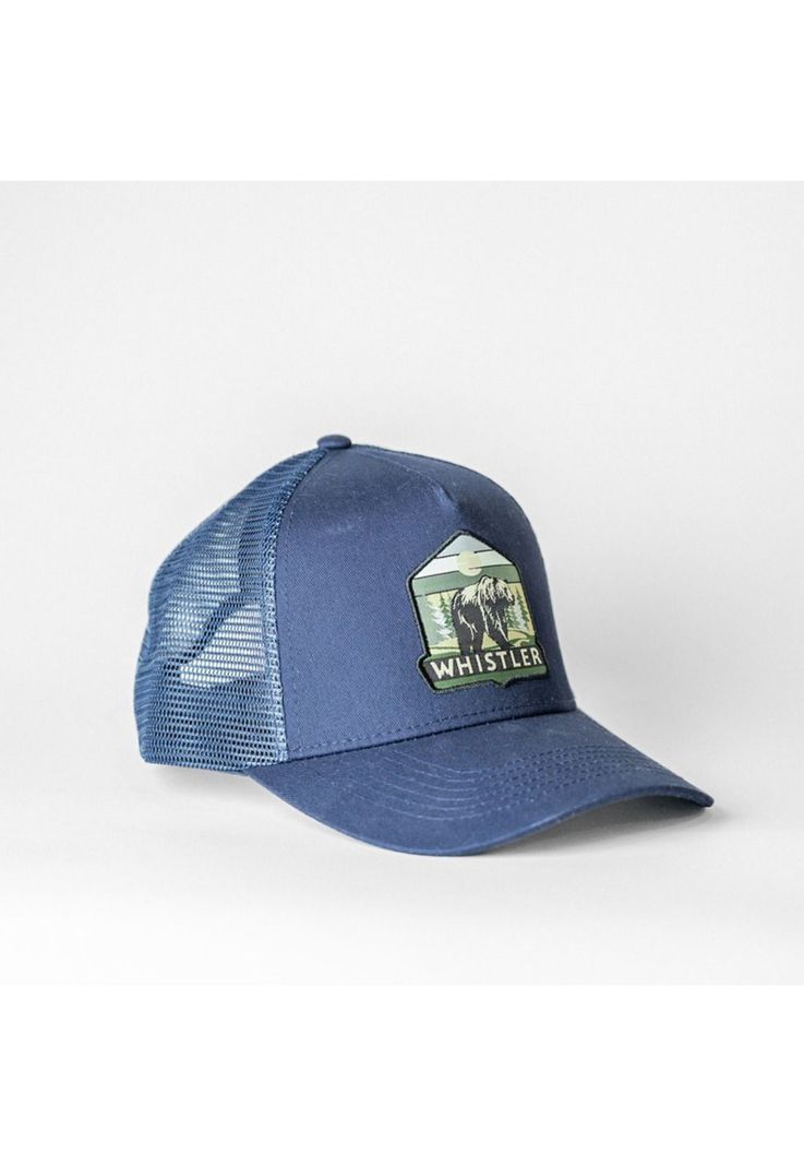 Gorro Jockey Lifestyle Trucker Cheakamus Azul Whistler-0