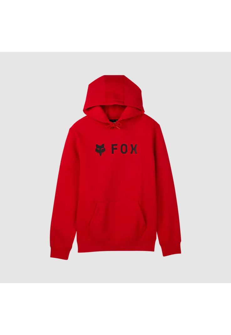 Poleron Lifestyle Canguro Absolute Rojo Fox-2