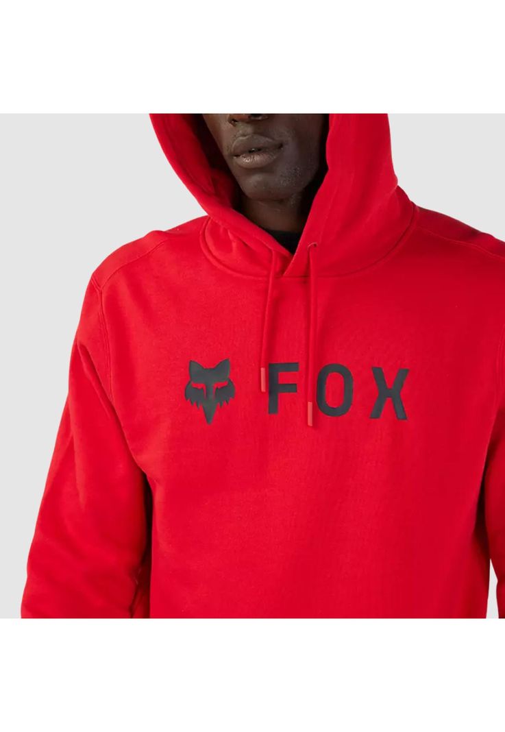 Poleron Lifestyle Canguro Absolute Rojo Fox-5